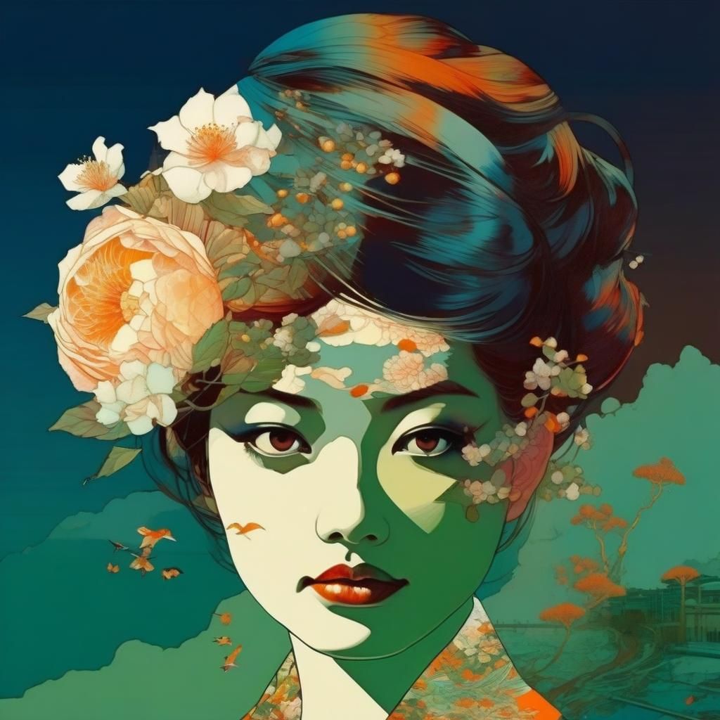 Perfection in Digital Art with Double Exposure