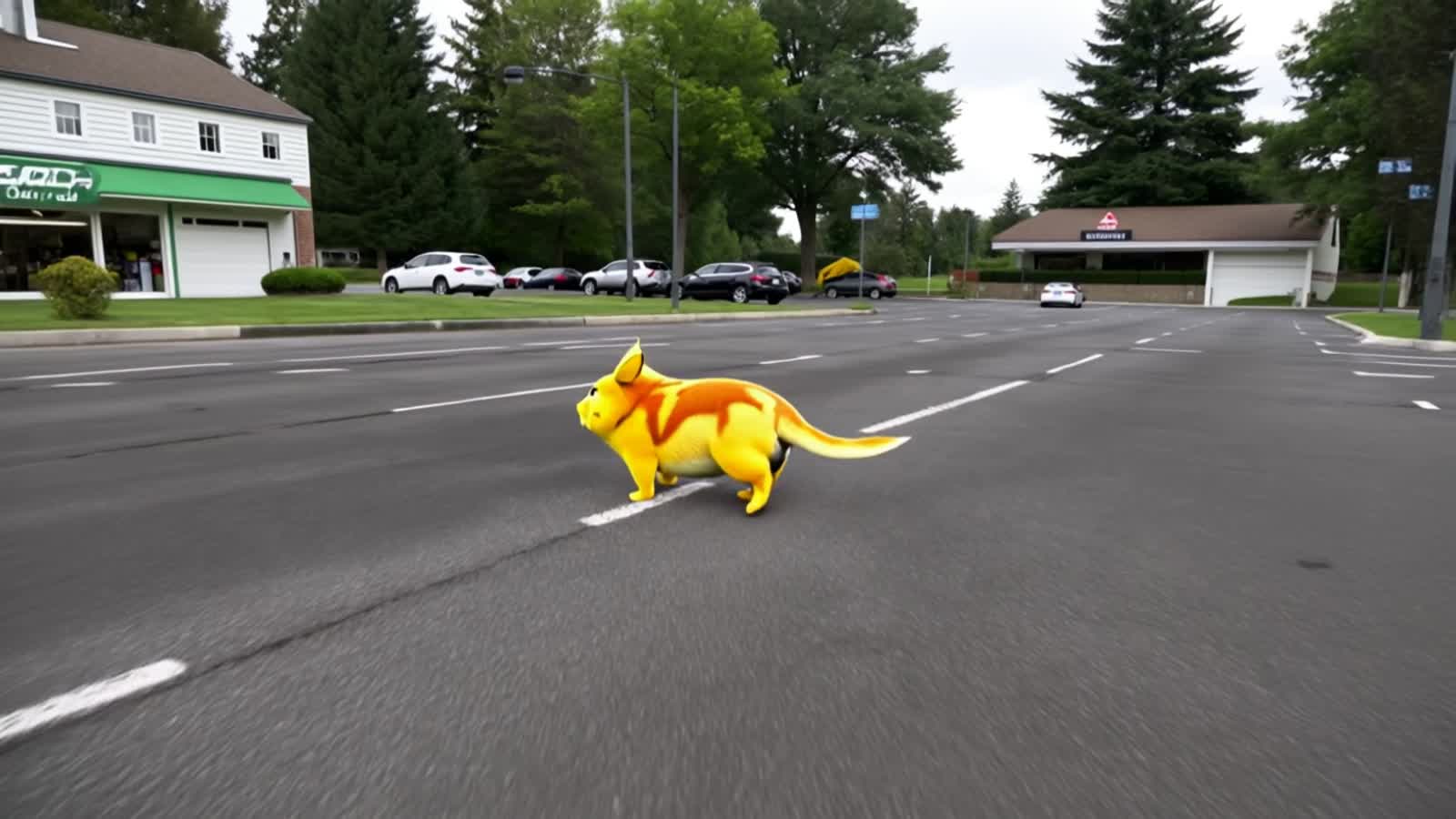Raichu's Glitched Stroll