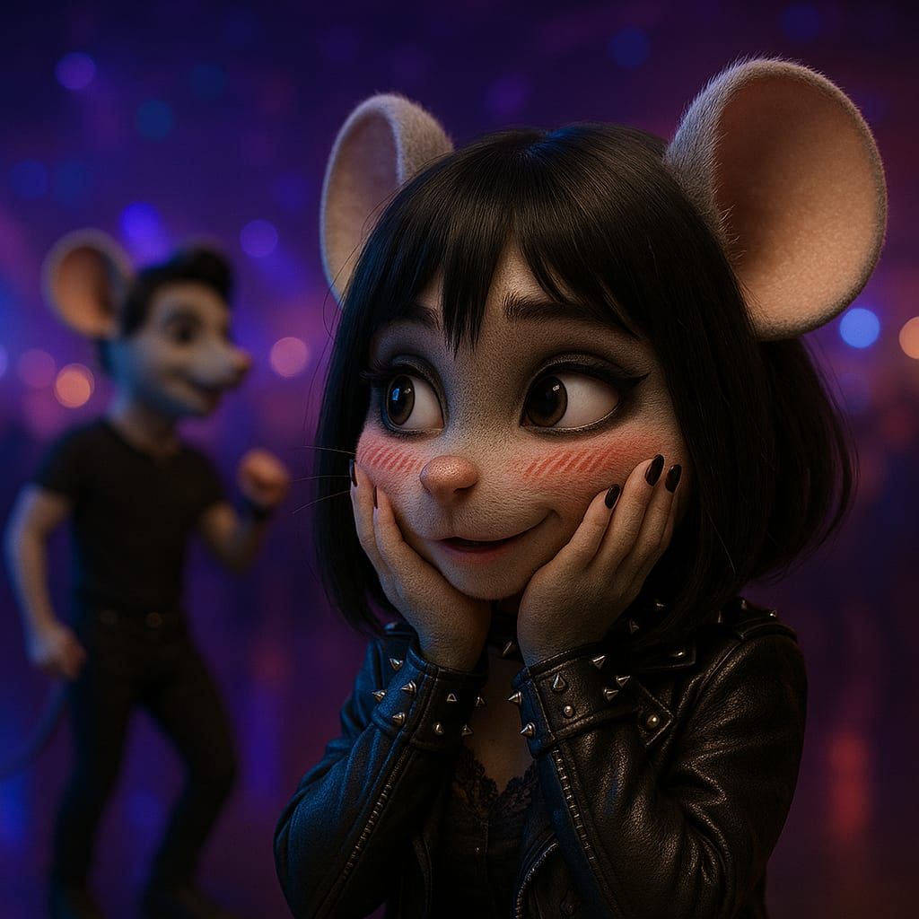 Shy Mouse - He is so Handsome