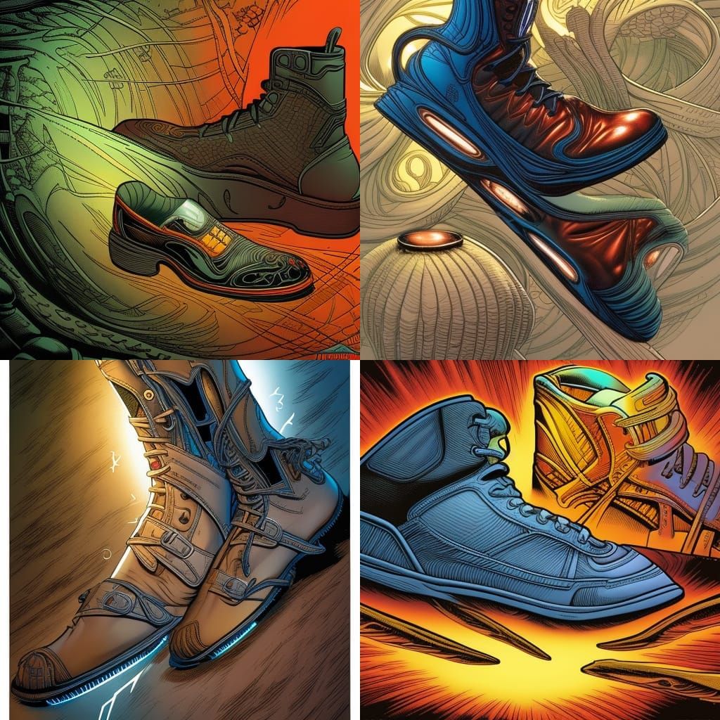 shoes - AI Generated Artwork - NightCafe Creator