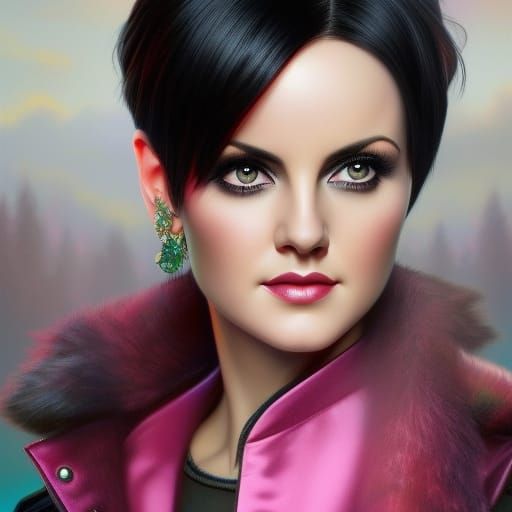 Dolores O’Riordan - AI Generated Artwork - NightCafe Creator