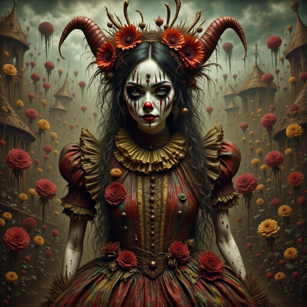 Cursed Carnival: An Eerie Circus Noir Performance