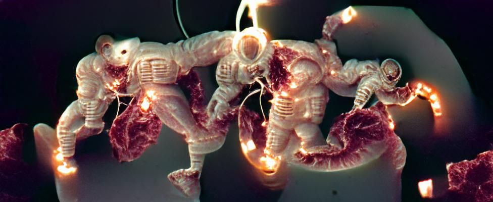 Astronaut catches flesh-eating parasite