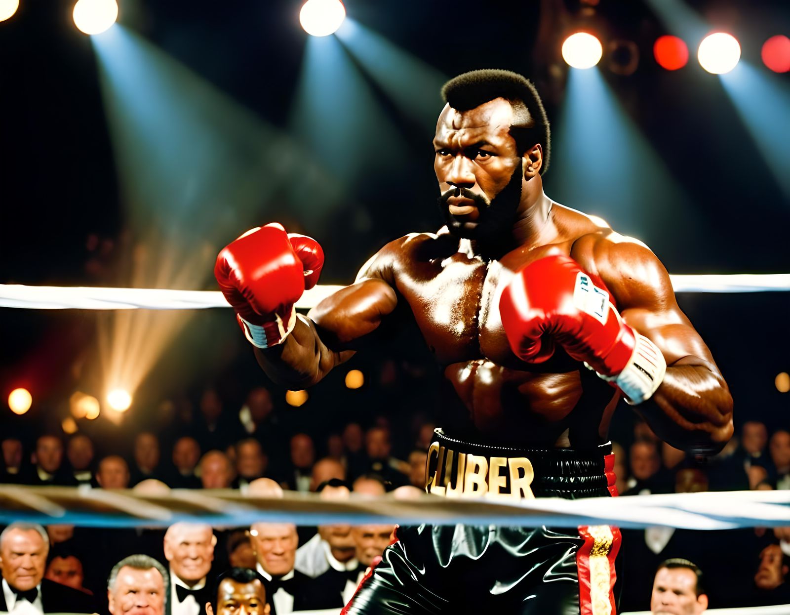 Clubber Lang in the ring in Rocky III