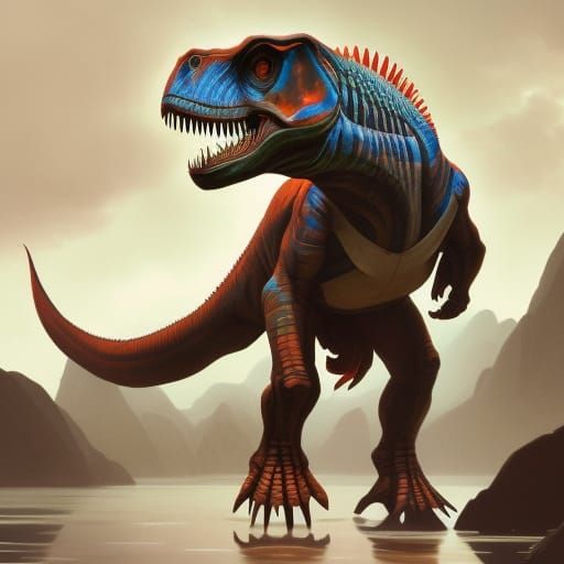 Tyrannosaurus  by @timmartinAL