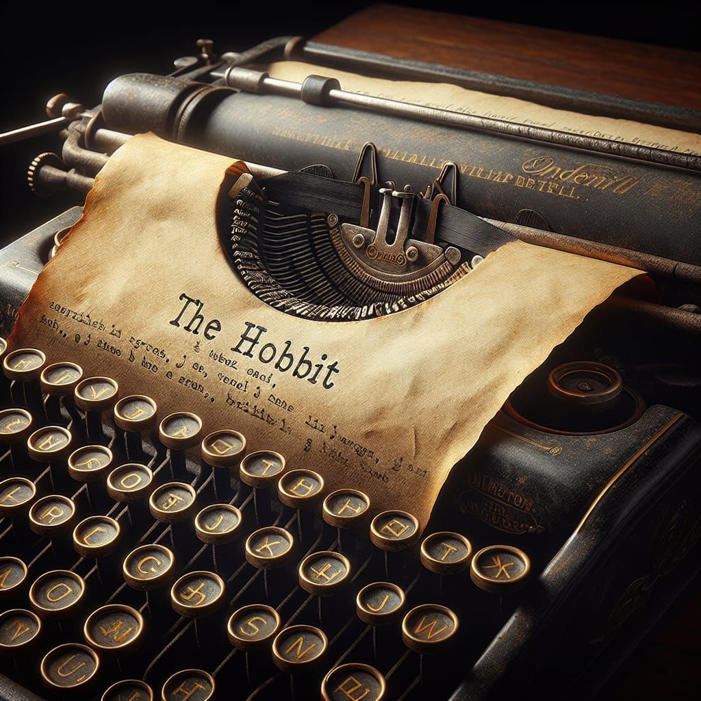 Tolkien Underhill typewriter. A few extra keys required  by @Lawrence of the Shire