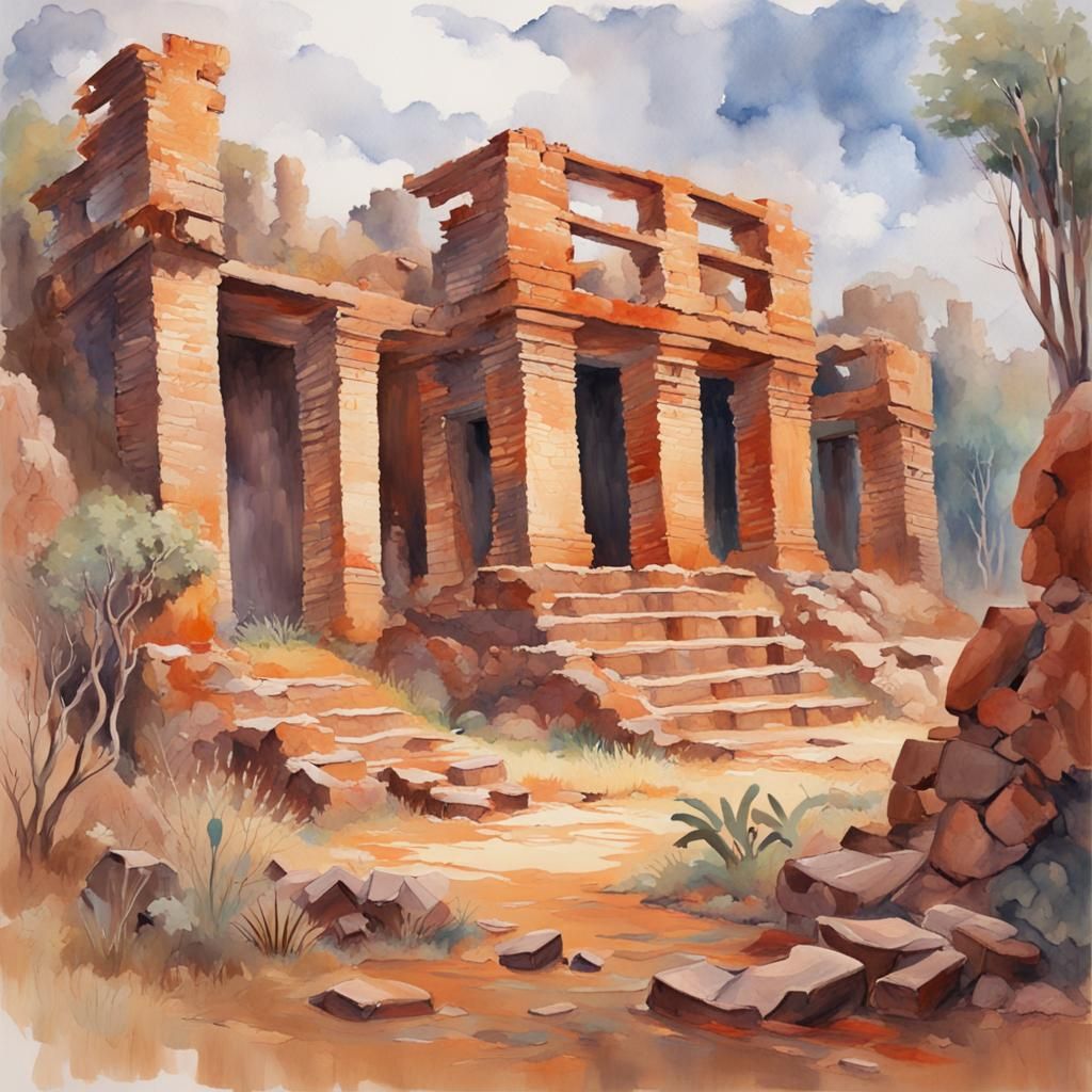Indigenous ruins