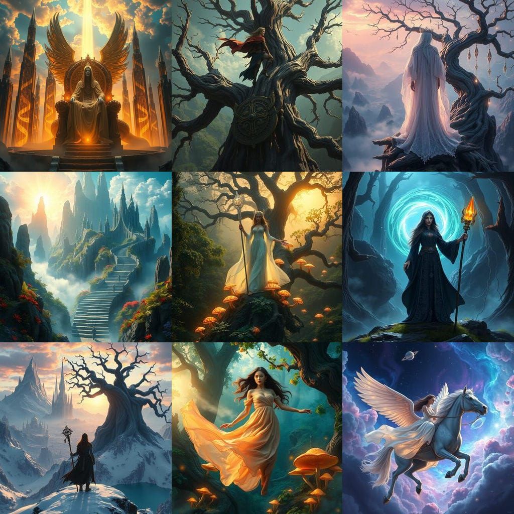 Galactic Invader Battles Robotic Titan in Epic Fantasy Battl...