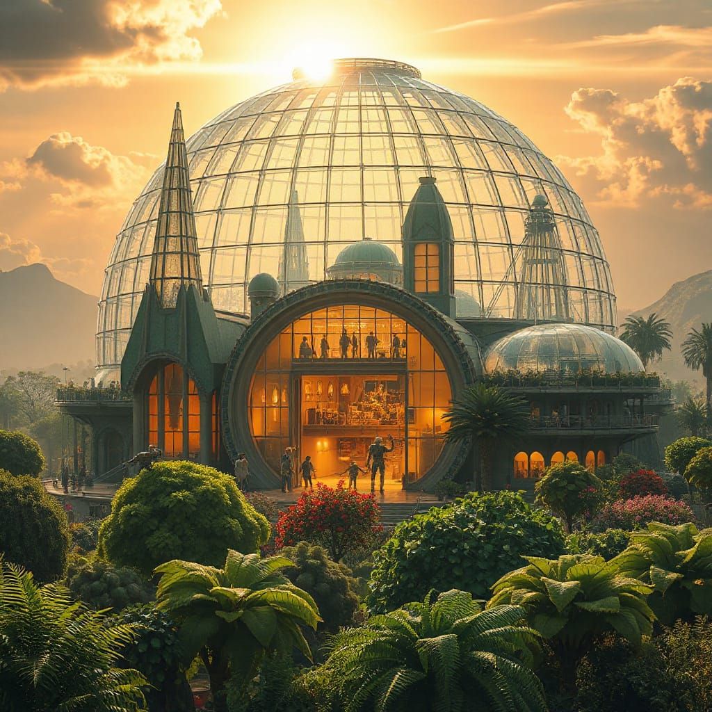 Greenhouse  by @Dellarte