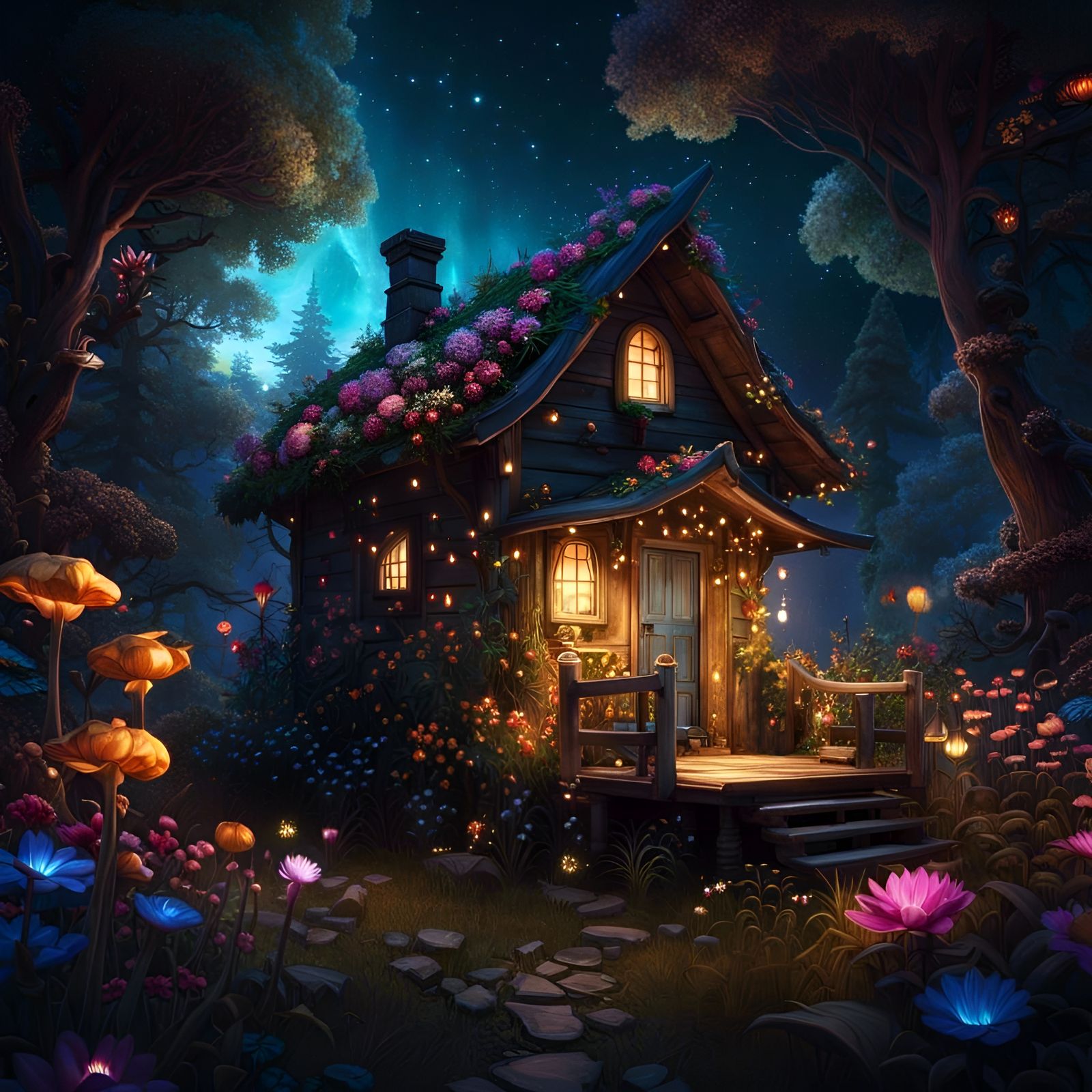 Fantastical Tiny Cabin