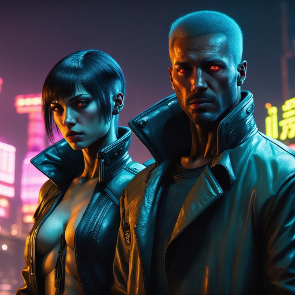 Alien detective and human detective are partners.