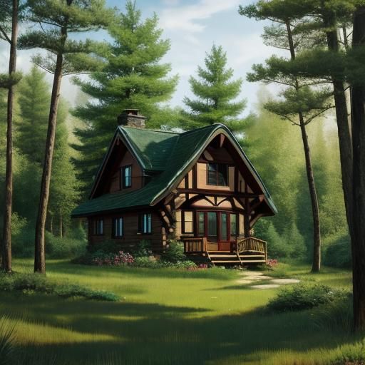 Cottage in the forest