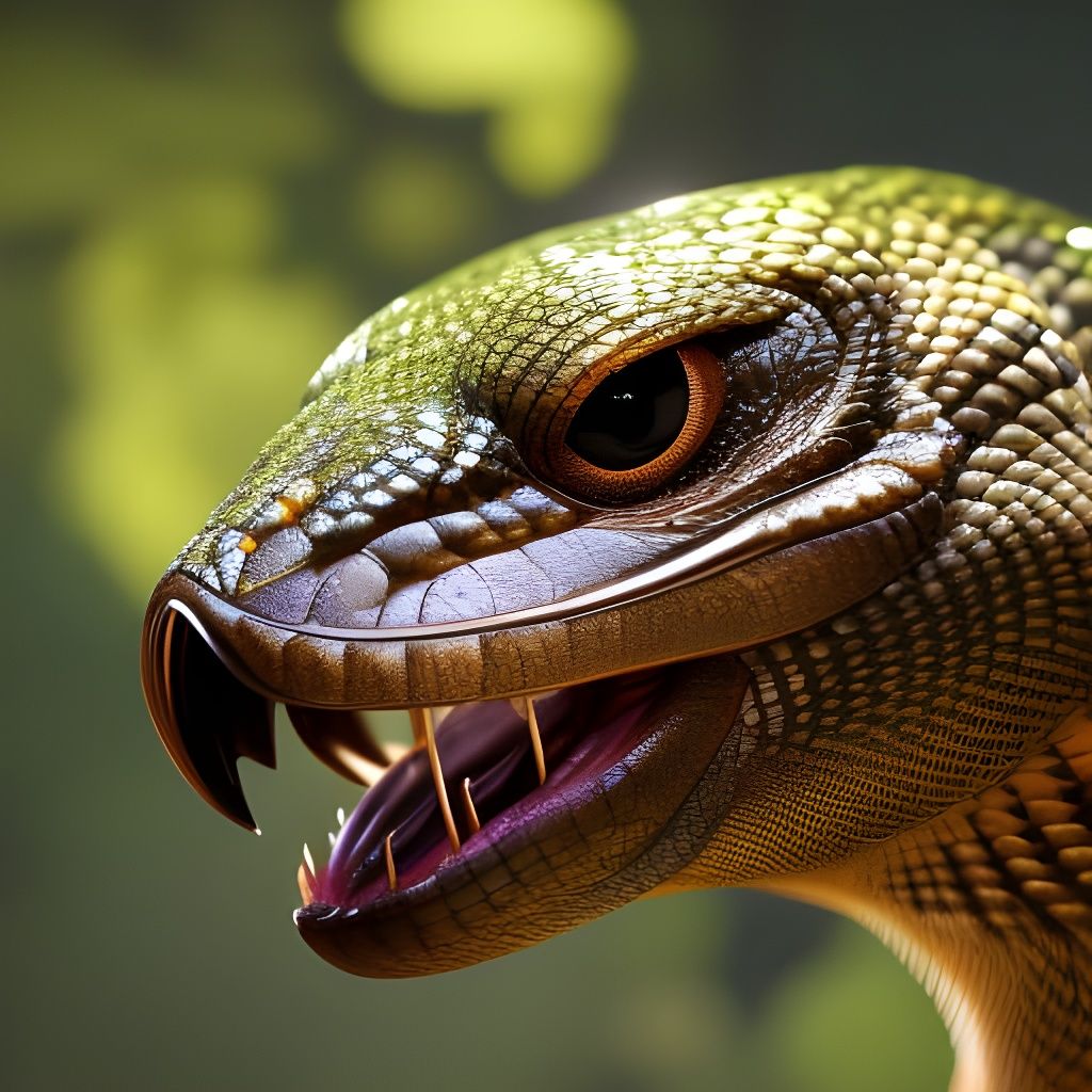 Portrait of a Snake