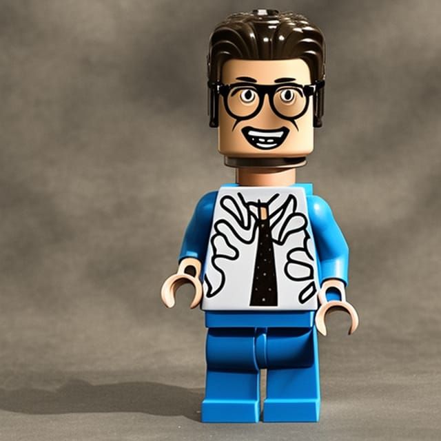 LEGO Jeff Goldblum - AI Generated Artwork - NightCafe Creator