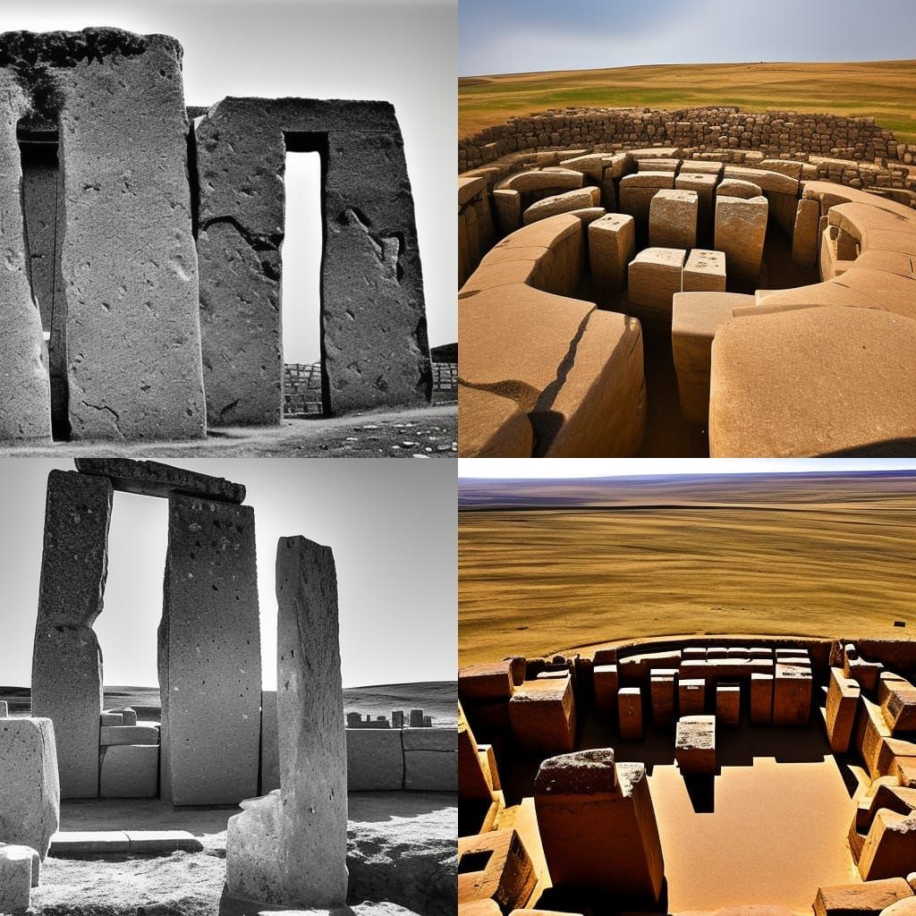Gobekli Stonehenge, the historic, exquisitely carved, flattopped T