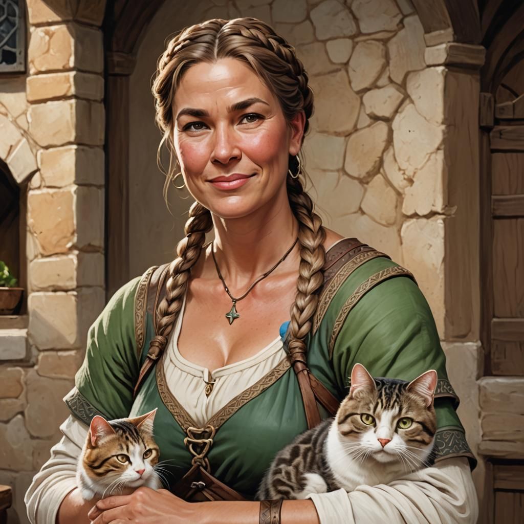 Madam of Many Cats