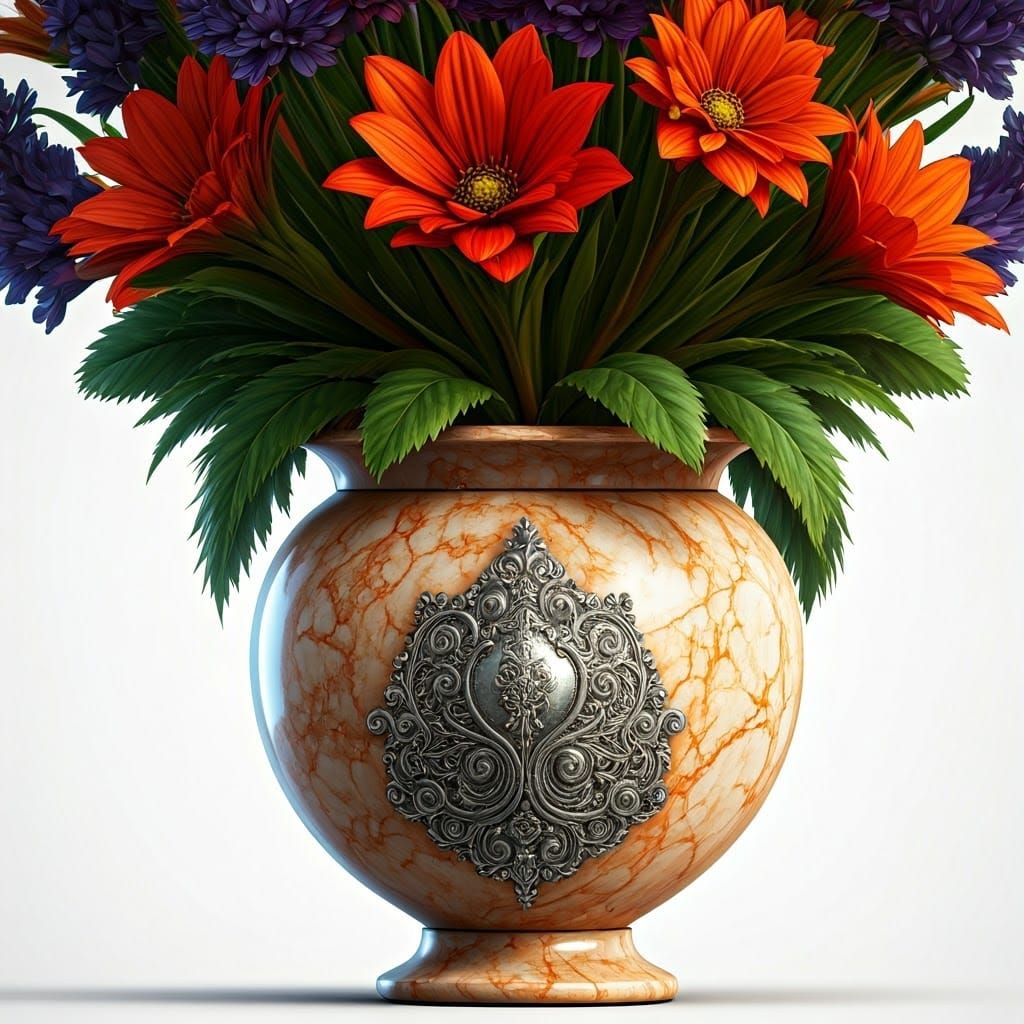 Surreal Floral Masterpiece in Studio Lighting