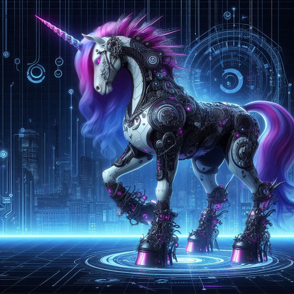 Cybergoth Unicorn