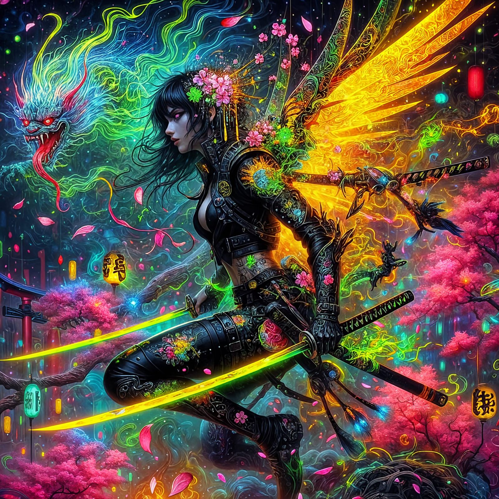 NINJA CLAN:  PSYCHEDELIC BLOSSOMS (SATIVA)