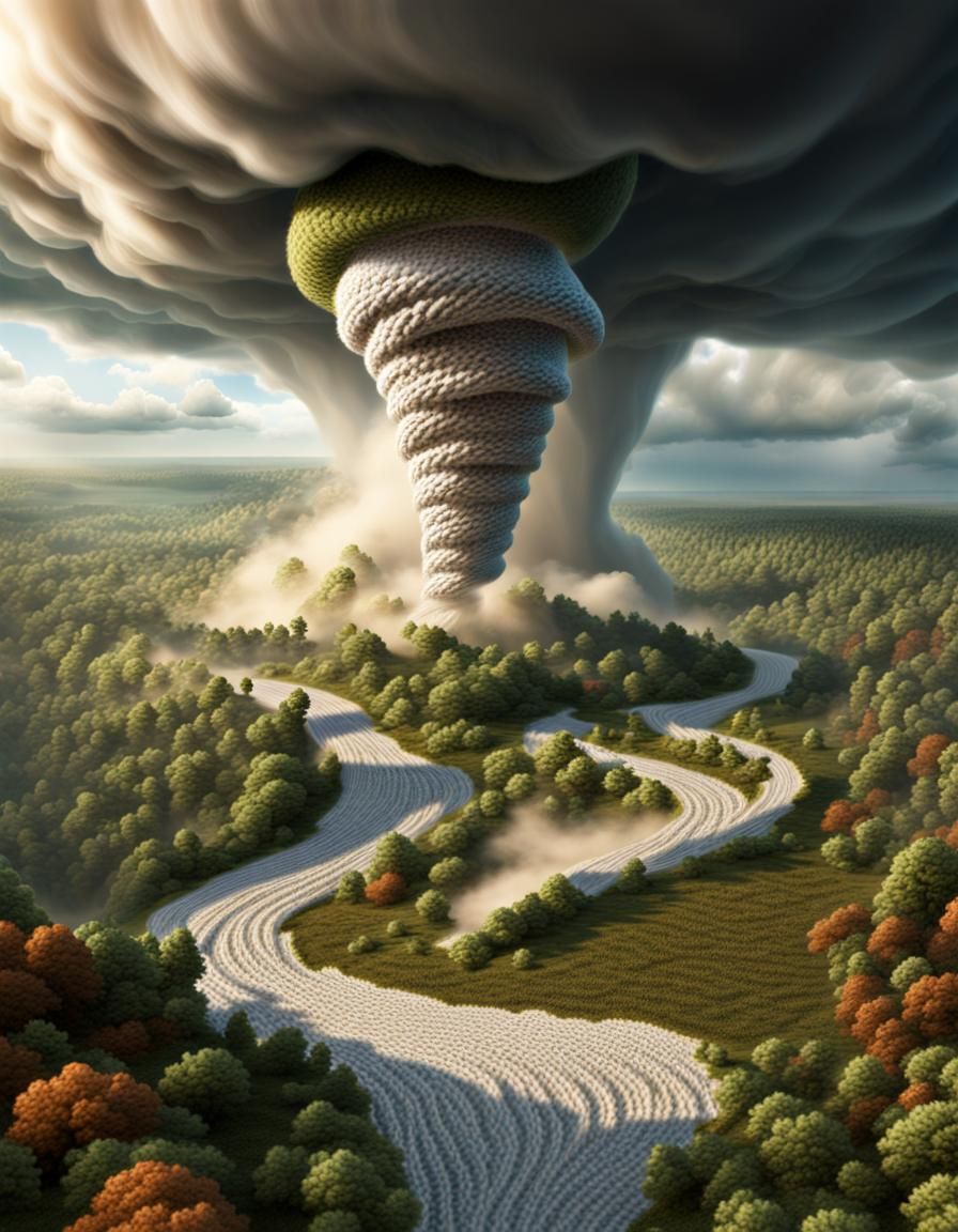 Soft and Fluffy Twister  by @MikThor