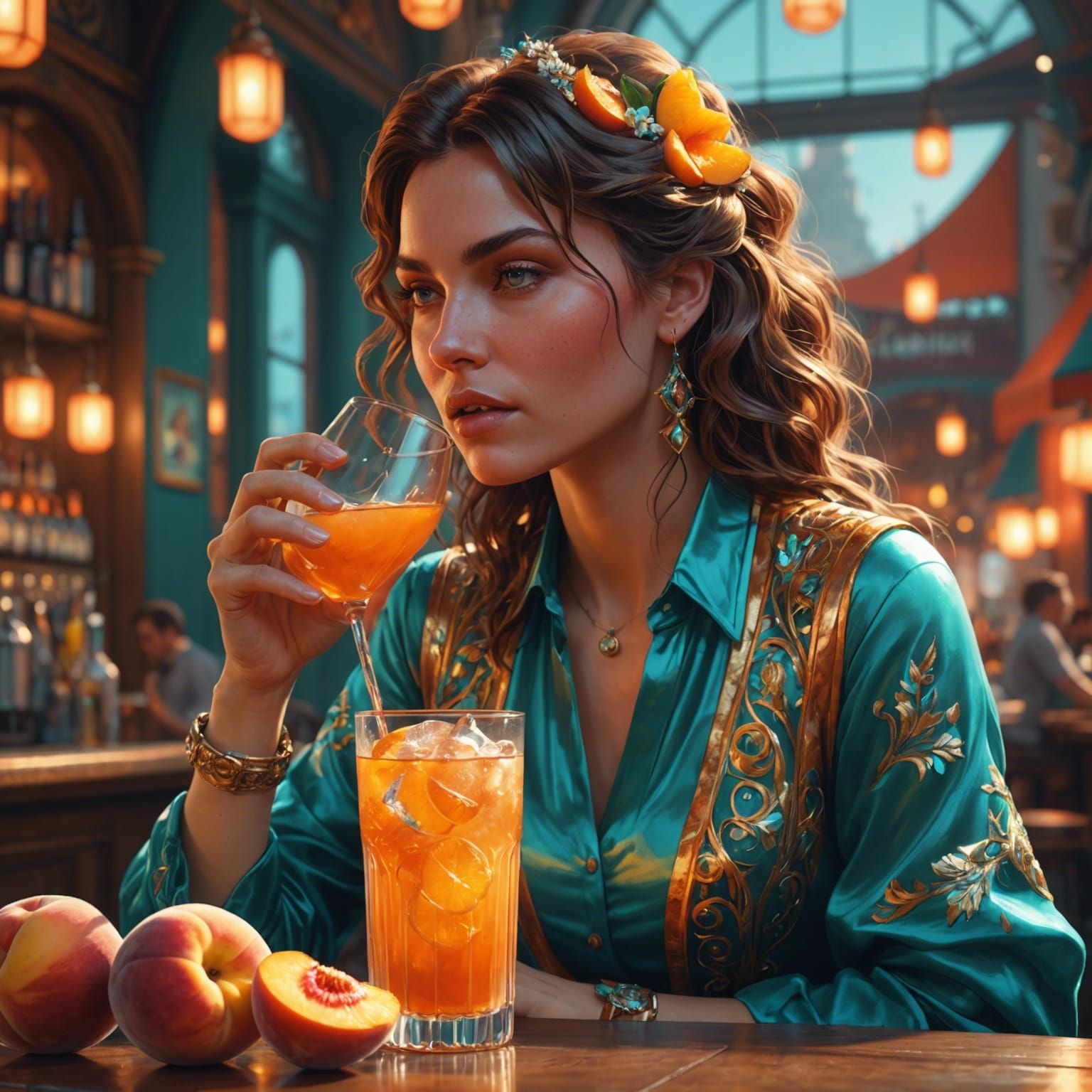 peach spritz