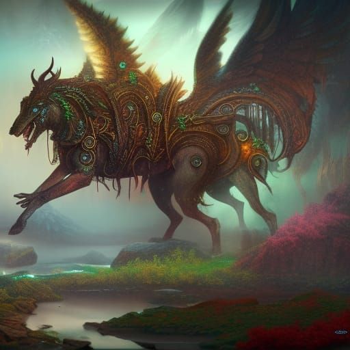 Mythical beast