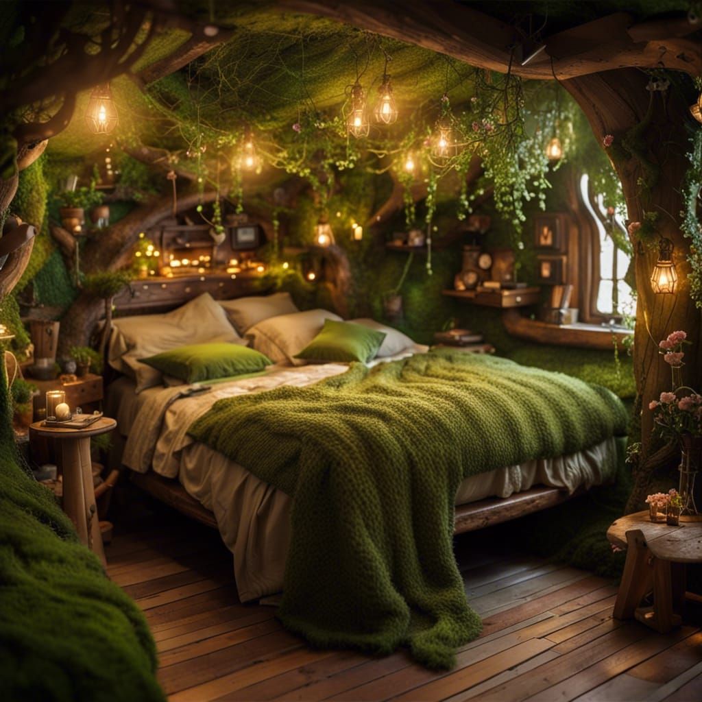 forest hide away   by @LS