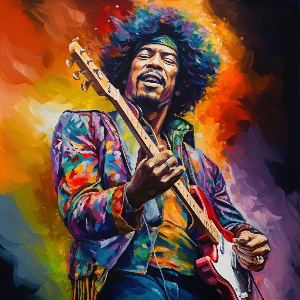 For all those who poster Jimmi Hendrix in the 60s Challenge please note the man was left-handed.