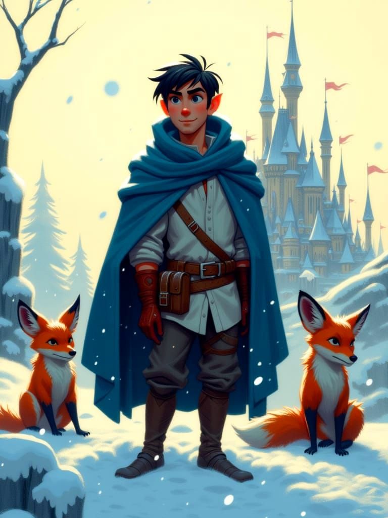 <lora:BiDis:0.8> BiDis, stylized fantasy illustration, fantasy, illustration, digitally illustrated portrait, man, fantasy, illustration, st...