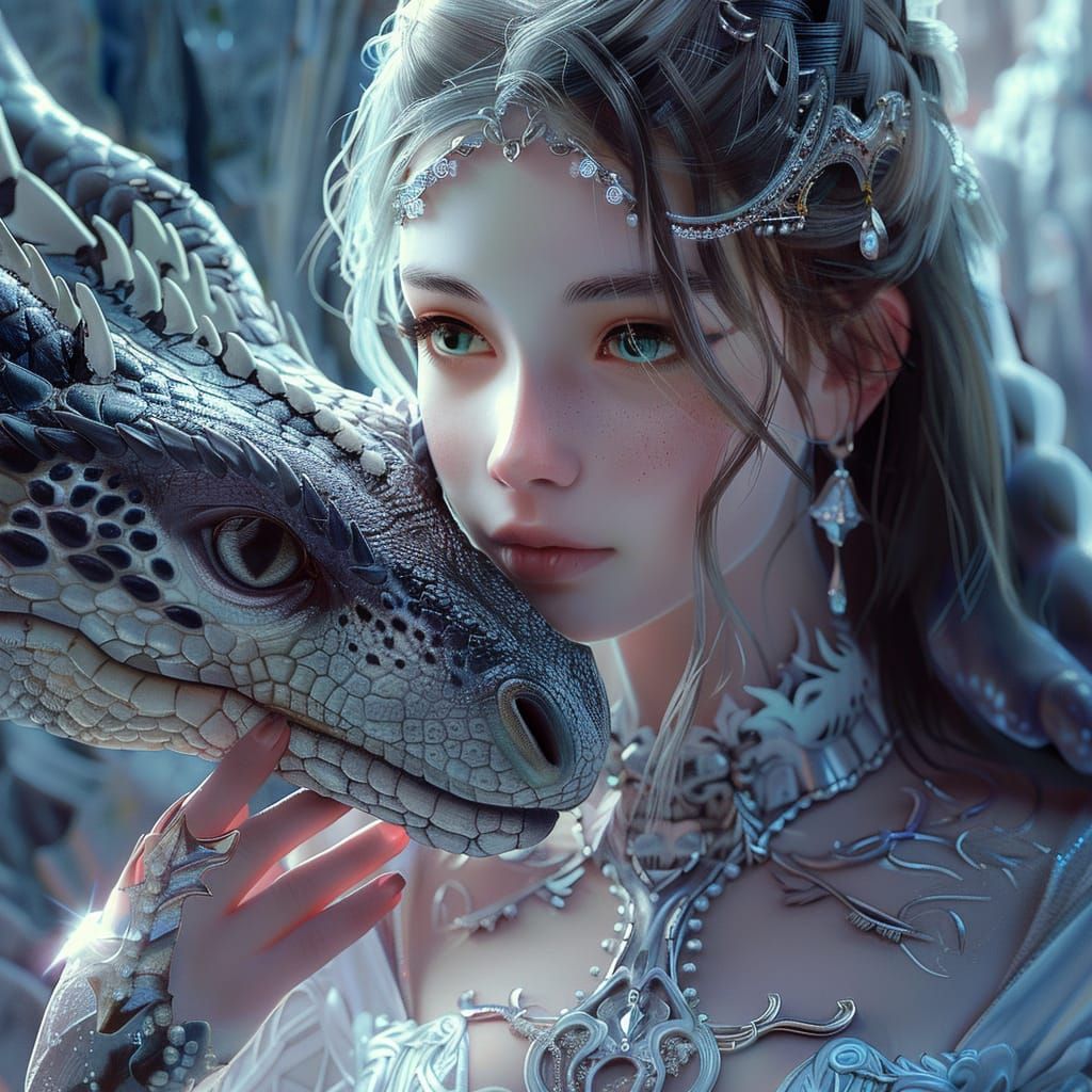 Princess Cassandra and Her Dragon