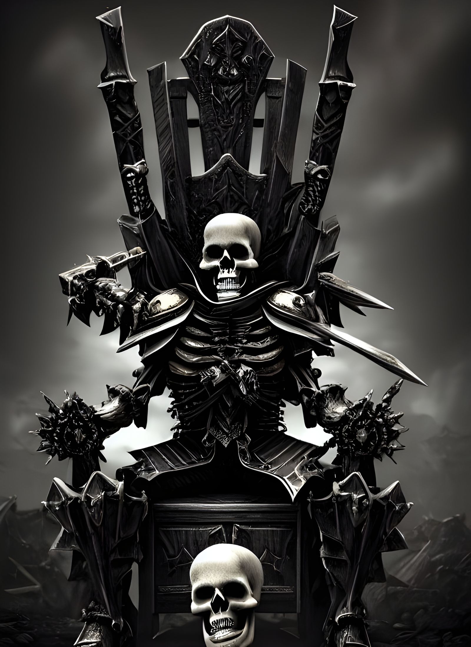 Skeleton - AI Generated Artwork - NightCafe Creator