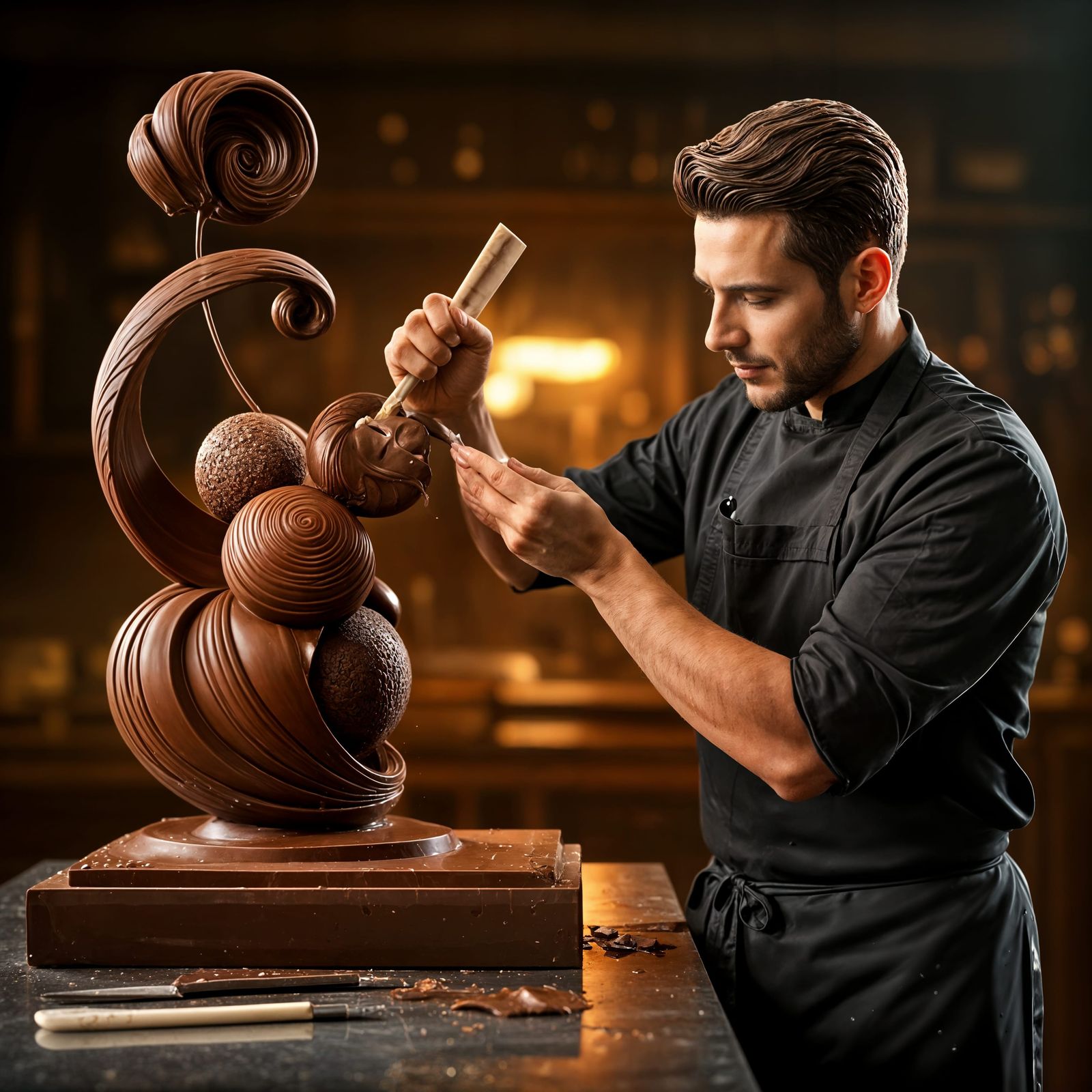 Maître chocolatier  by @Charlo82