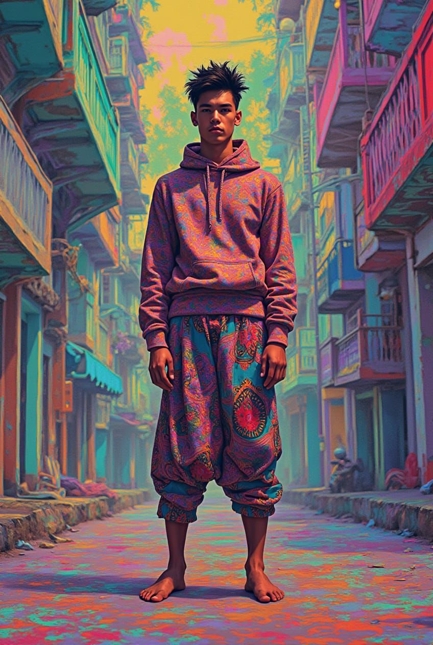 Psychedelic Paisley Fantasy