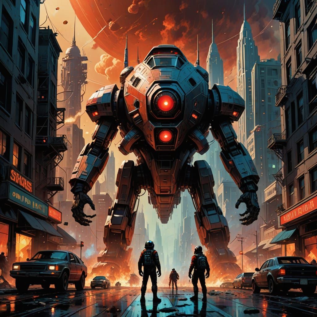 Massive machine from Mars creates Mayhem 