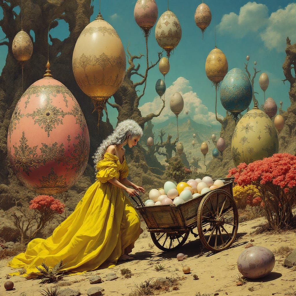 The egg collector  by @Karen
