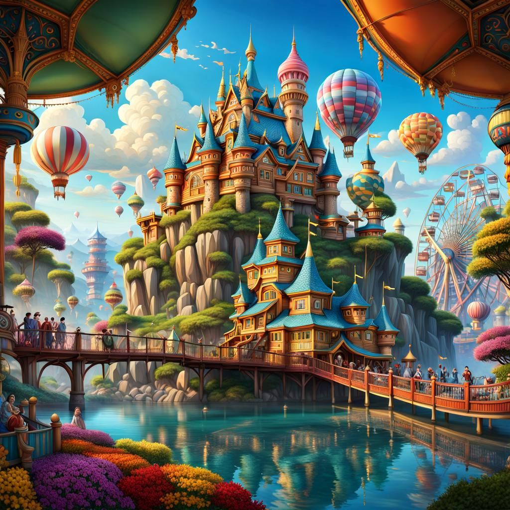 Theme Park 5  by @Vampayaz76