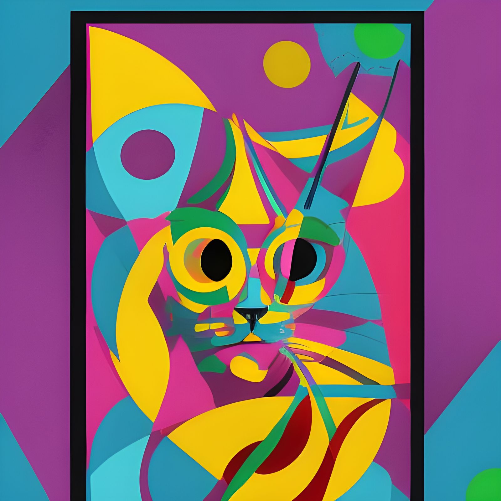 Funky cat dancing in a Disco - AI Generated Artwork - NightCafe Creator