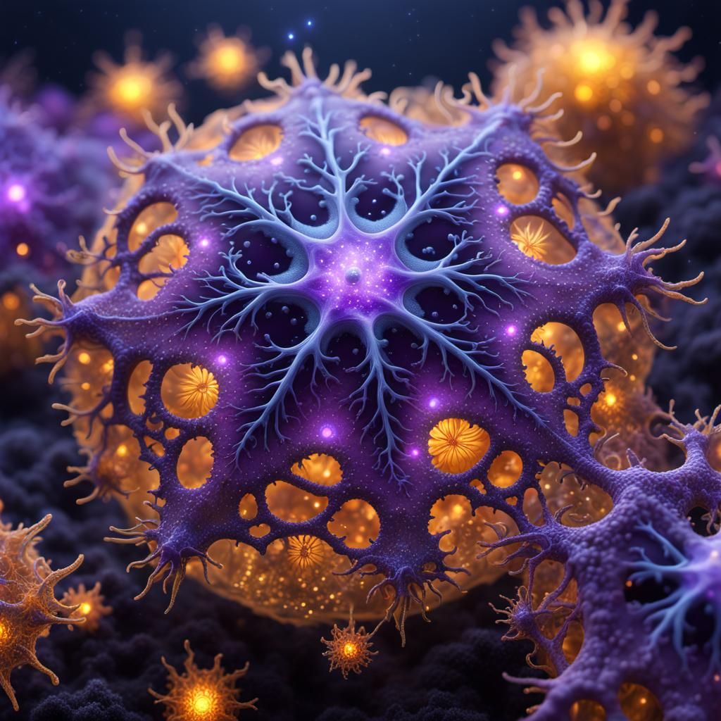 Amoebas stars  by @Marty