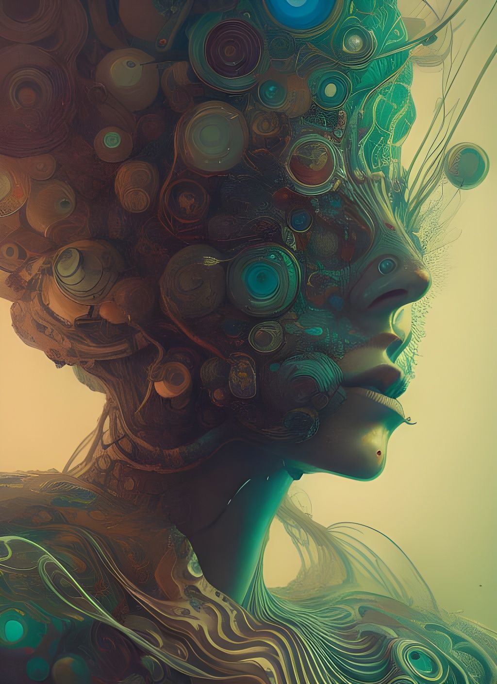 Hyperrealistic Sci-Fi Liminal Space in 8K