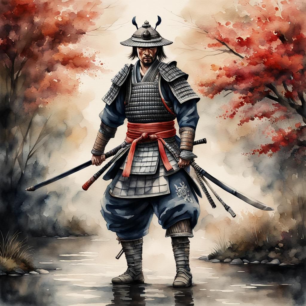 Samurai warrior. - AI Generated Artwork - NightCafe Creator