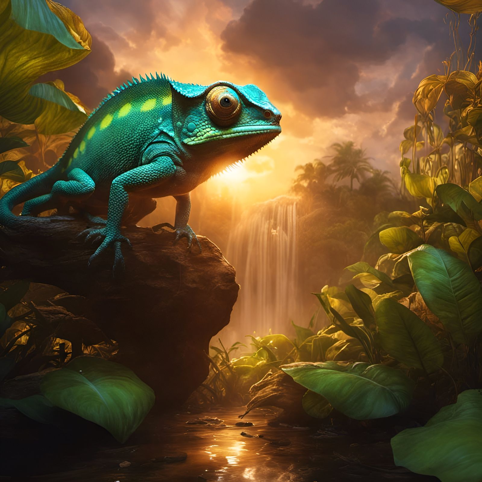 Jackson's Chameleon