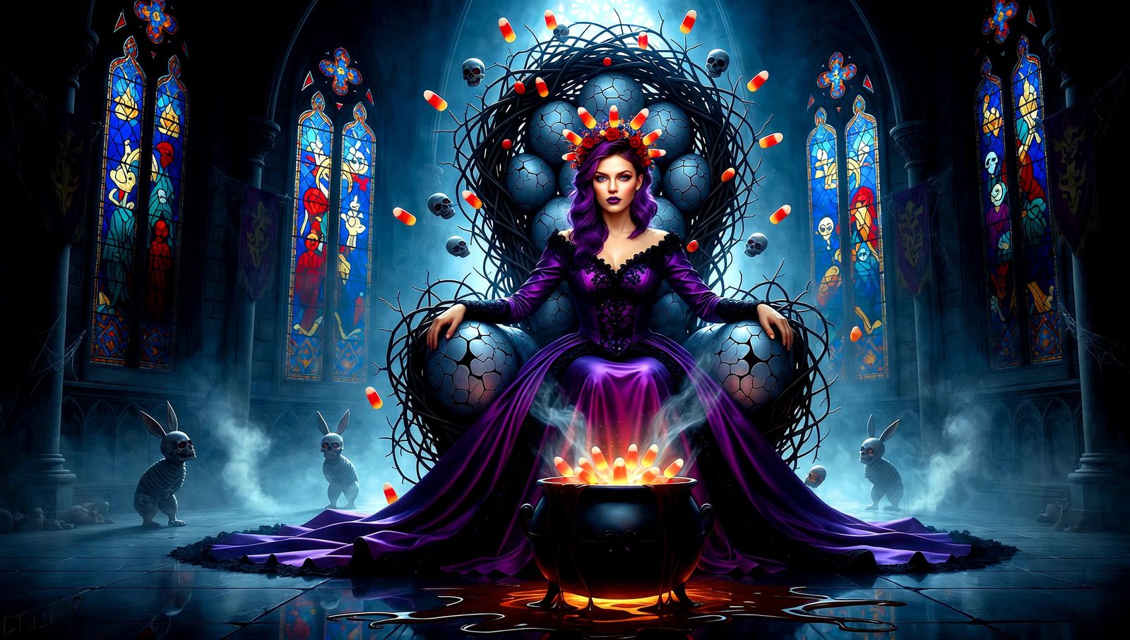 Roxo Paars - October Quest - Easter