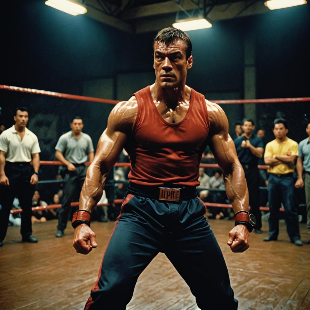 Jean Claude Van Damme in Bloodsport