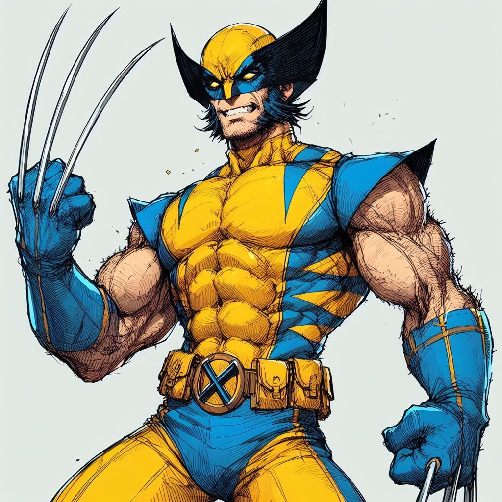 Wolverine Anime Style