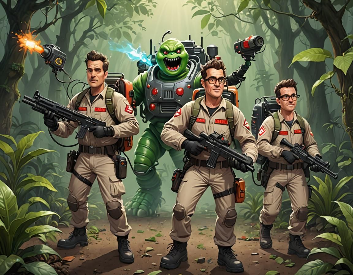 Plant Busters, parody to Ghost Busters