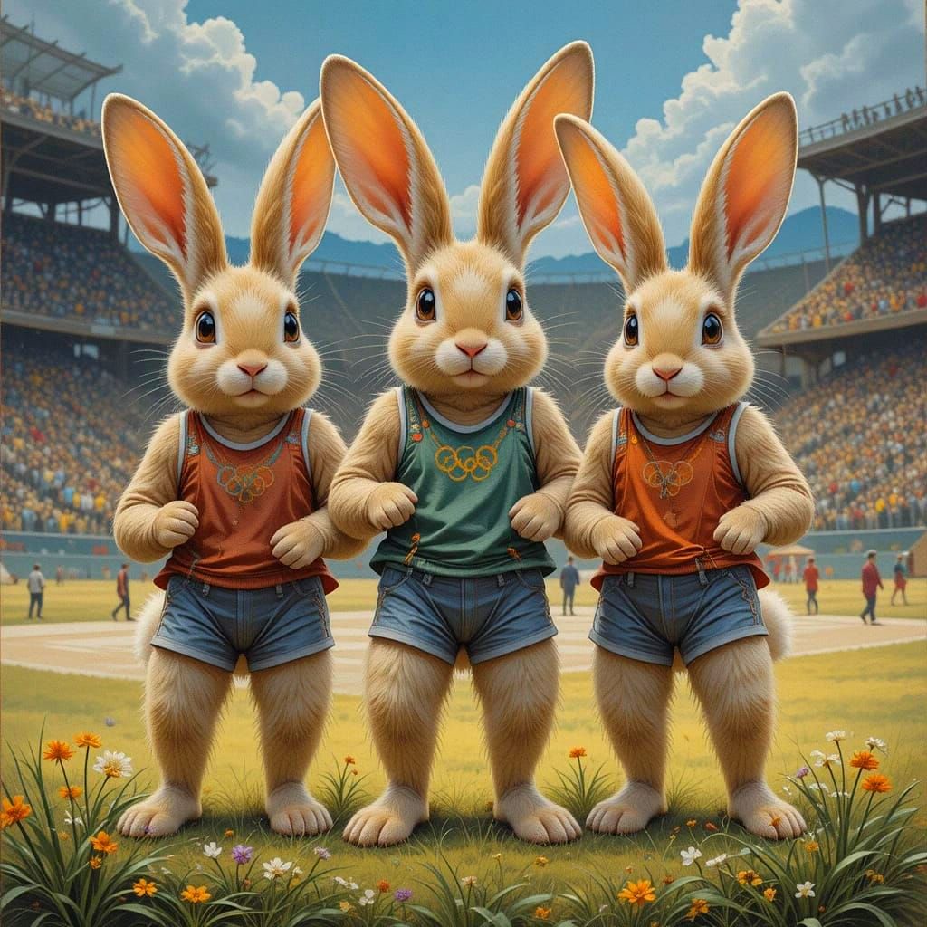 Olympic Bunnies