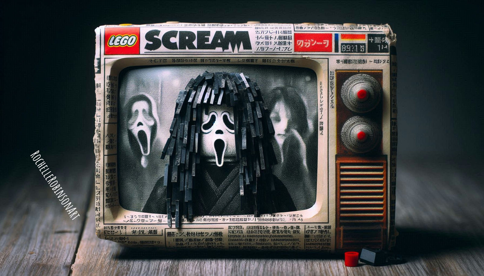 Scring The Movie - Lego Art