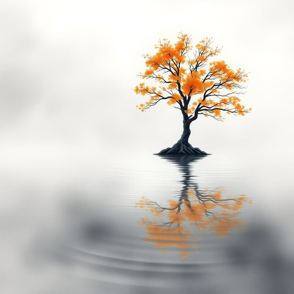 Minimalistic reflections   by @Ideal