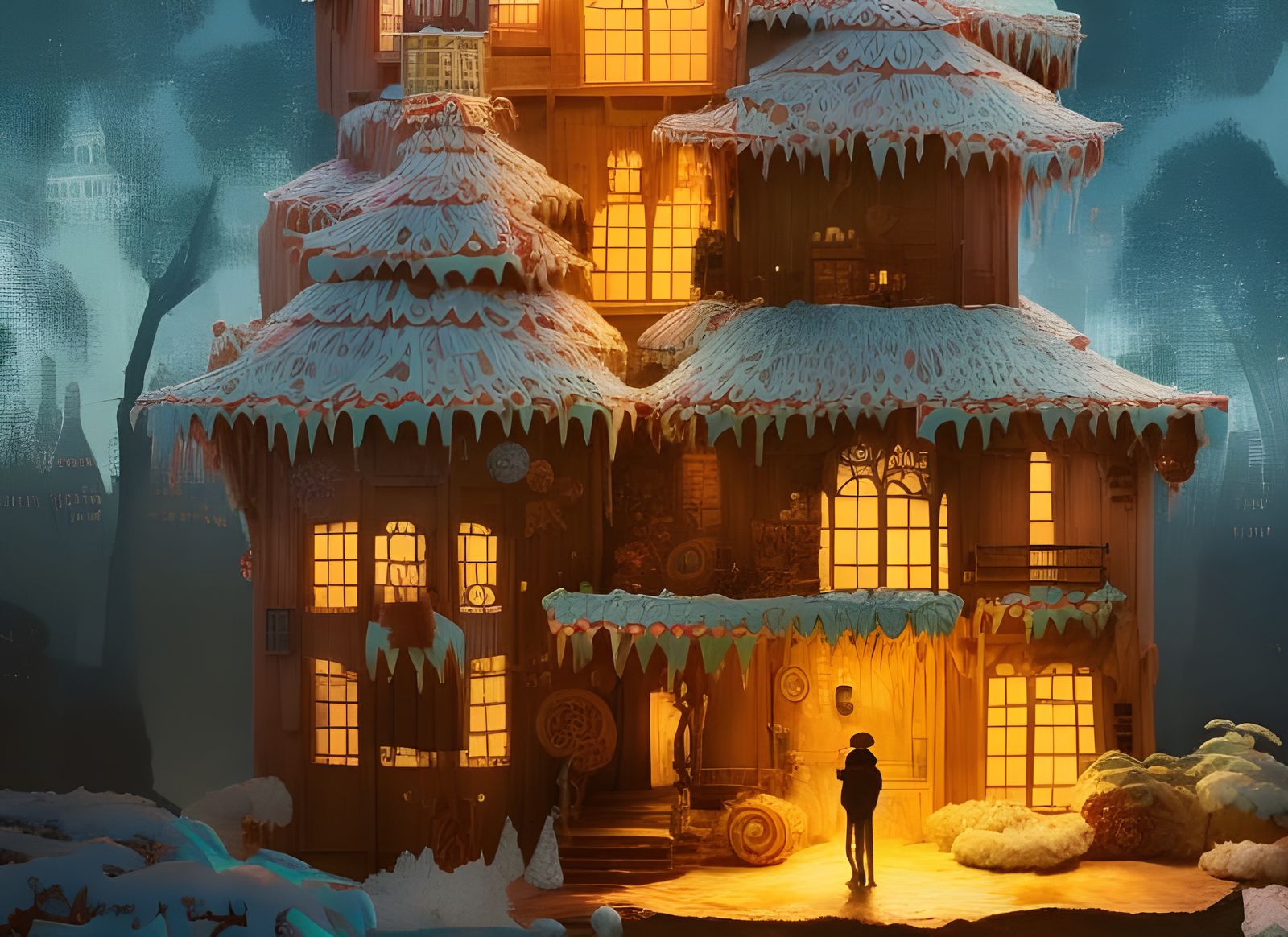 Honey, I'm home  by @Fibek