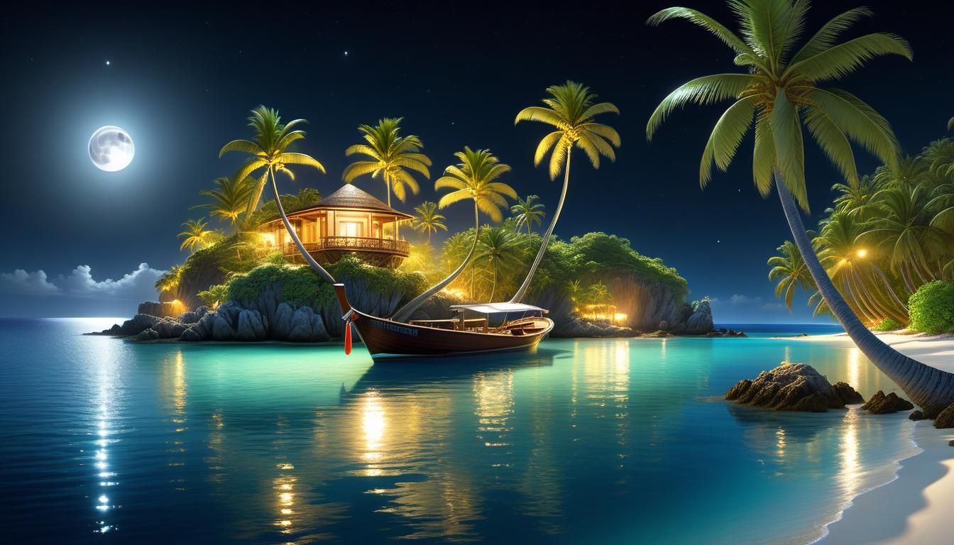  Island oasis   by @Shilla